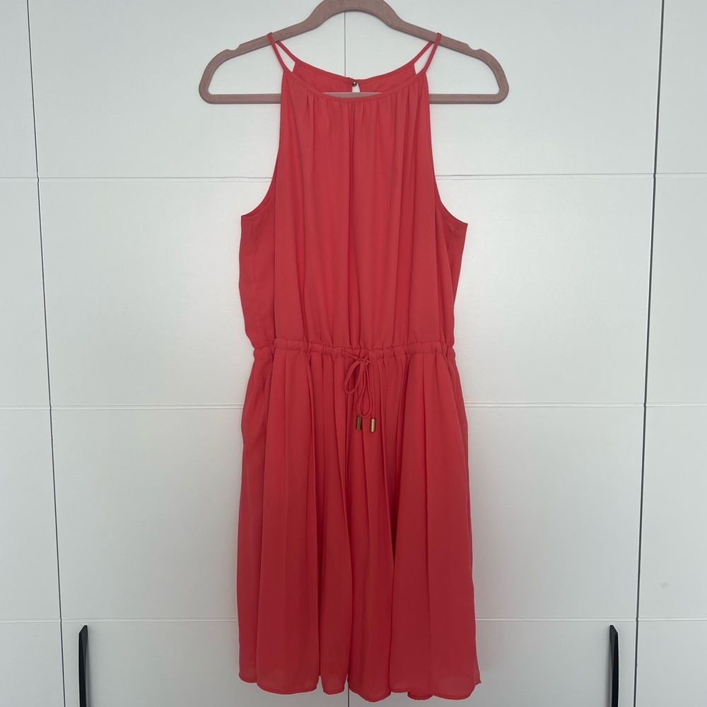 Banana Republic Pink Tie Dress